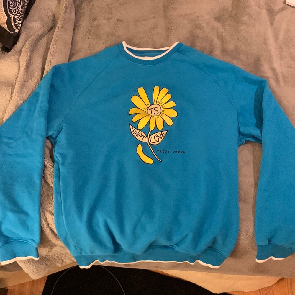 Teddy Fresh “What is Love” Sweater
